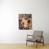 Pferde, die eine Ponderosa Ranch laufen Wandteppich (Beispiel)