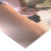 Pferde, die im Surf laufen Mittelgroßer Tischläufer (Ecke)