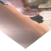 Pferde, die im Surf laufen Mittelgroßer Tischläufer (Ecke)