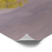 Pferde, die in kleinen Bach reflektiert werden, Hö Poster (Ecke)