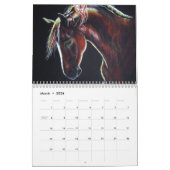 Pferde - die Kunst von Nancy J. Bailey Kalender (Mär 2026)