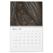 Pferde, die Kunst von Nancy J. Bailey Kalender (Feb 2027)