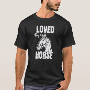 Pferde, die von einem Pferd geliebt werden T-Shirt