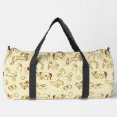 Pferde Duffle Bag (Vorderseite)