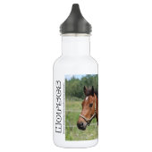 Pferde Edelstahlflasche (Links)