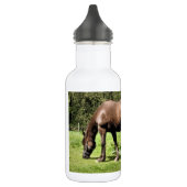 PFERDE EDELSTAHLFLASCHE (Links)