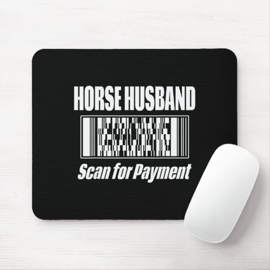 Pferde Ehemann Mousepad (Mit Mouse)