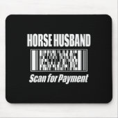 Pferde Ehemann Mousepad (Vorne)