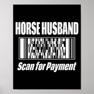Pferde Ehemann Poster