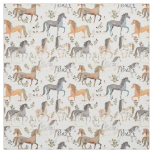Pferde Elegante: Whimsy Horse Stoff