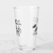 Pferde-Eleganz Glas (Links)