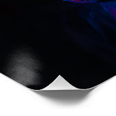 Pferde-Eleganz Poster (Ecke)