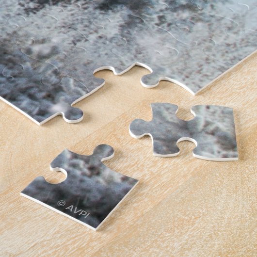 Pferde fangen Schneeflocken Puzzle (Seite)