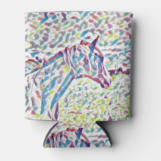 Pferde Farben des Lebens, kann kühler Dosenkühler (Vorderseite)