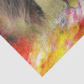 Pferde farbenfroh seidenpapier (Detail)