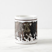 Pferde Farbmorph Tasse (Mittel)