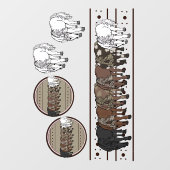 Pferde Fensterfolie Fensteraufkleber (Blatt)
