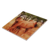 Pferde Fliese (Seite)