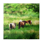 PFERDE FLIESE (Vorderseite)