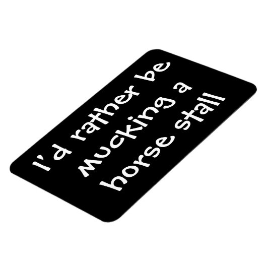 Pferde, frei, Muckstähle Magnet (Linke Seite)