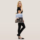 Pferde führen mit Pferden Tasche (Am Model)