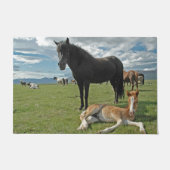 Pferde Fußmatte (Vorderseite)