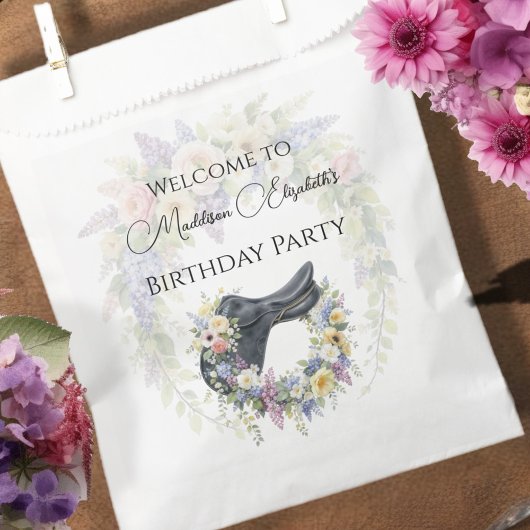 Pferde Geburtstag Geschenktütchen