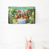 Pferde Geburtstagsparty Banner (InSitu)