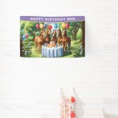 Pferde Geburtstagsparty Banner (InSitu)