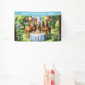 Pferde Geburtstagsparty Banner (InSitu)