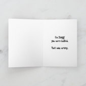 Pferde gegen Mobbing - Cowboy-Elternschaft Karte (Innenseite)