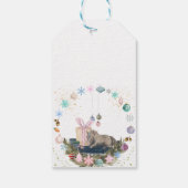 Pferde Geschenkanhänger Weihnachtsmotiv (Rückseite)