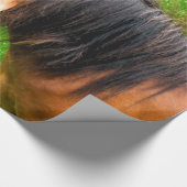 PFERDE GESCHENKPAPIER (Ecke)