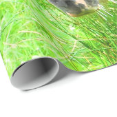 PFERDE GESCHENKPAPIER (Rolleneckpunkt)