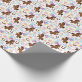 Pferde Geschenkpapier (Ecke)