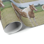 Pferde Geschenkpapier (Rolleneckpunkt)
