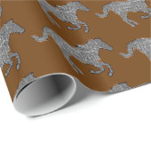 Pferde Geschenkpapier (Rolleneckpunkt)