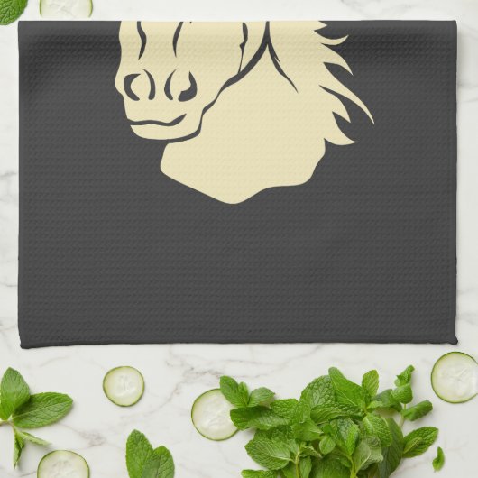 Pferde Geschirrtuch (Gefaltet)