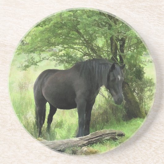 PFERDE GETRÄNKEUNTERSETZER (Vorne)