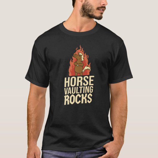 Pferde Gewölbefelsen Reittiere Gewölbe T-Shirt (Vorderseite)