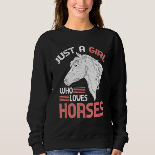 Pferde Girls - Reiten Sweatshirt