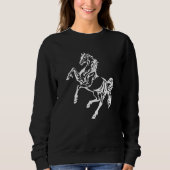 Pferde Graphic Sweatshirt (Vorderseite)