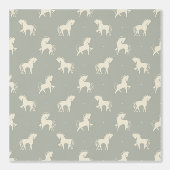 Pferde grau grün tapete (Vorderseite)
