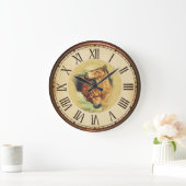 Pferde Große Wanduhr (Zuhause)