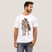 Pferde Halloween T-Shirt (Vorne ganz)