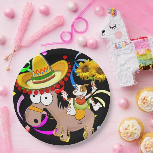 Pferde Happy Birthday Paper Teller (Party)