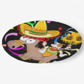 Pferde Happy Birthday Paper Teller (Schrägansicht)