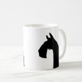Pferde Herausforderung Kaffeetasse (VorderseiteRechts)