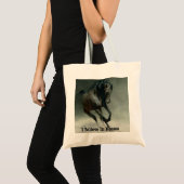 Pferde I glauben Taschen-Tasche Tragetasche (Vorderseite (Produkt))