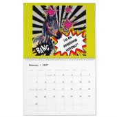Pferde im Comic Kalender (Feb 2027)